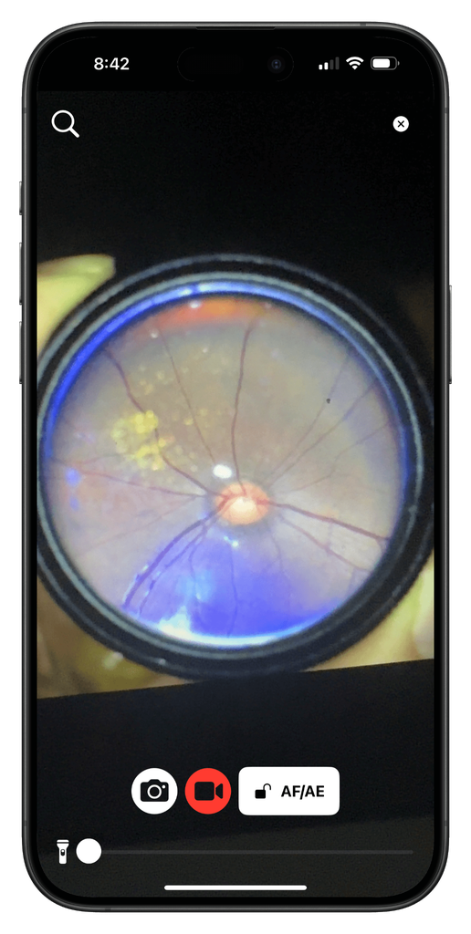 Near Card with True Depth Camera